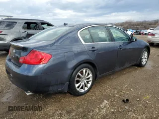2008 Infiniti G35 x with VIN JNKBV61F78M253822, listed as a Copart auction lot 50995975 with 139,168 mi miles and Salvage Title. Bid and sale history available at DreamBid. Image 3.