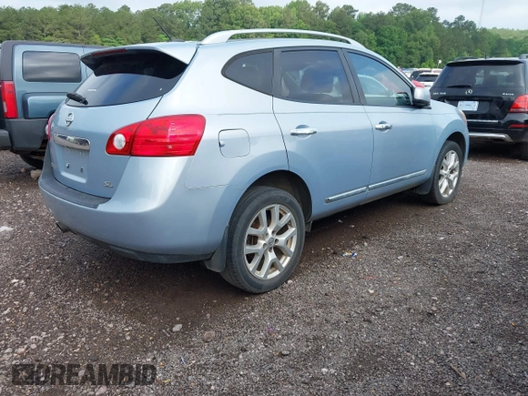 2011 Nissan Rogue SV with VIN JN8AS5MT6BW178421, listed as a IAAI auction lot 42113931 with 174,879 mi miles. Bid and sale history available at carsss.com. Image 4.