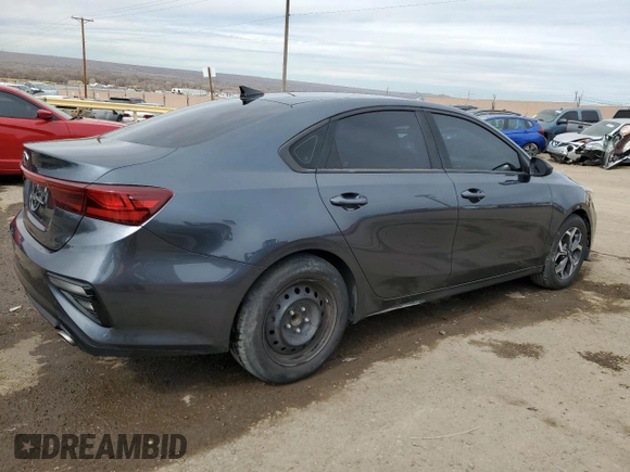 2019 Kia Forte LXS with VIN 3KPF24AD7KE074345, listed as a Copart auction lot 46318715 with 46,263 mi miles and Salvage Title. Bid and sale history available at carsss.com. Image 3.
