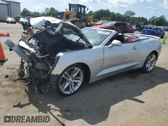 2016 Chevrolet Camaro 2LT z VIN 1G1FD3DS1G0161231, wystawiony jako Copart lot #65460884 z przebiegiem Nie podano mil oraz Szkoda całkowita • Salvage title. Historia ofert i sprzedaży dostępna na DreamBid. Obrazek 1.