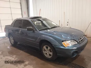 2005 Subaru Baja Special Sports с VIN 4S4BT62C156103020, выставлен на аукционе IAAI как лот 40265399 с пробегом Не указан миль и . История ставок и продаж доступна на DreamBid. Изображение 1.