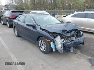 2018 Honda Civic LX with VIN 19XFC2F59JE000247, listed as a IAAI auction lot 41938276 with 170,268 mi miles. Bid and sale history available at carsss.com. Image 1.