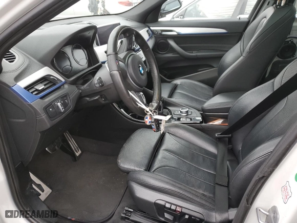 2022 BMW X2 xDrive28i with VIN WBXYJ1C04N5T43098, listed as a Copart auction lot 48757315 with 63,716 mi miles and Salvage Title. Bid and sale history available at carsss.com. Image 7.