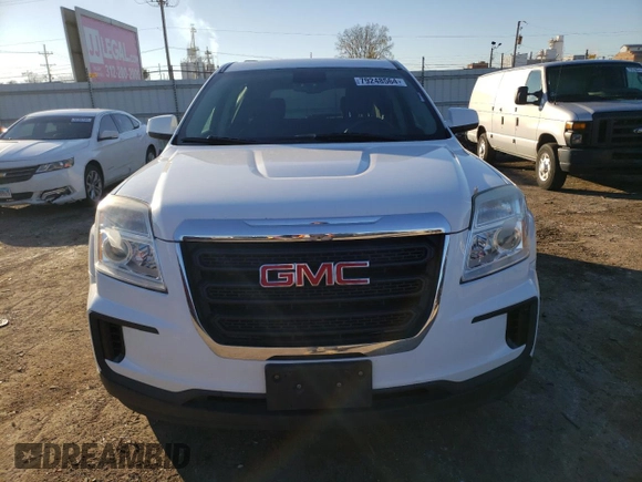 2016 GMC Terrain SLE with VIN 2GKALMEK7G6128027, listed as a Copart auction lot 79248564 with 175,606 mi miles and Salvage Title. Bid and sale history available at DreamBid. Image 5.