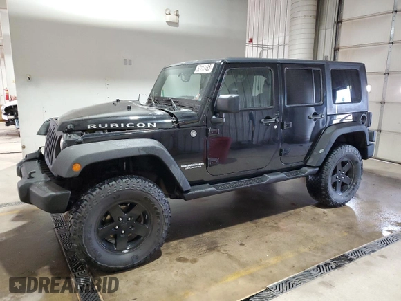 2009 Jeep Wrangler Unlimited Rubicon with VIN 1J8GA69179L756441, listed as a Copart auction lot 52111435 with 157,818 mi miles and Salvage title. Bid and sale history available at DreamBid. Image 1.