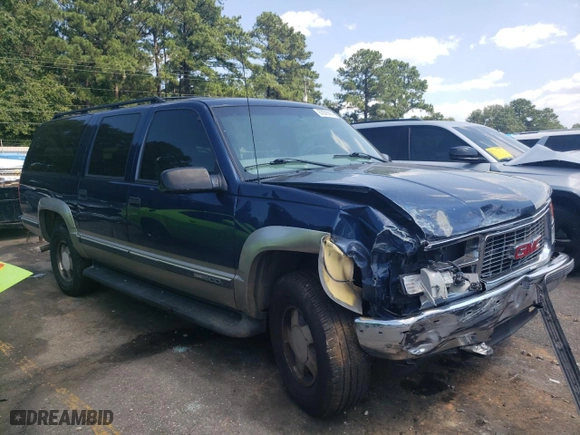 1999 GMC Suburban with VIN 3GKFK16R2XG544767, listed as a Copart auction lot 67078414 with NaN miles and Salvage Title. Bid and sale history available at carsss.com. Image 4.