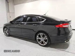 2017 Ford Fusion Titanium with VIN 3FA6P0K95HR108021, listed as a Copart auction lot 59874005 with 105,753 mi miles and Clean title. Bid and sale history available at DreamBid. Image 2.