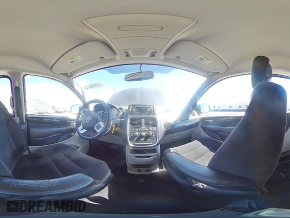 2014 Dodge Grand Caravan American Value with VIN 2C4RDGBG2ER361449, listed as a Copart auction lot 54940615 with 85,012 mi miles and Salvage Title. Bid and sale history available at DreamBid. Image 15.