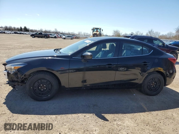 2017 Mazda 3 Grand Touring z VIN JM1BN1W34H1104708, wystawiony jako Copart lot #53842995 z przebiegiem 94 847 mil mil oraz Szkoda całkowita • Salvage title. Historia ofert i sprzedaży dostępna na DreamBid. Obrazek 1.