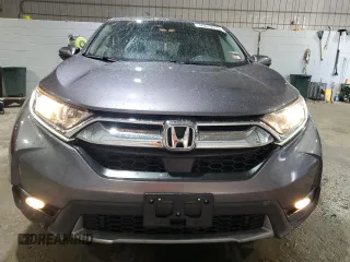 2019 Honda CR-V EX with VIN 7FARW2H58KE013377, listed as a Copart auction lot 46829085 with 85,300 mi miles and Salvage Title. Bid and sale history available at DreamBid. Image 5.