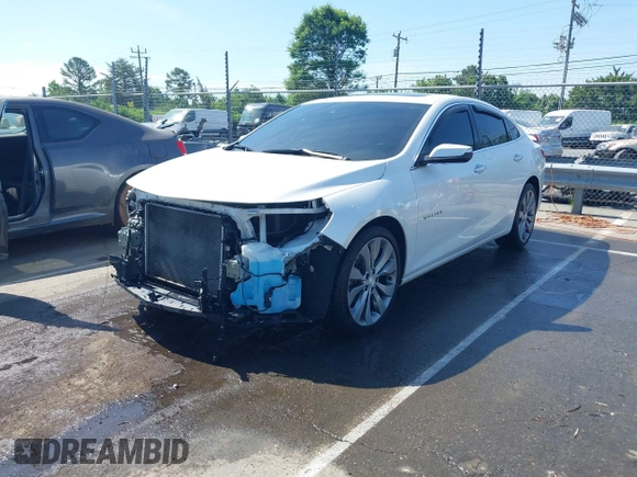 2016 Chevrolet Malibu Premier with VIN 1G1ZH5SX6GF265089, listed as a IAAI auction lot 42148876 with 127,497 mi miles and . Bid and sale history available at DreamBid. Image 18.