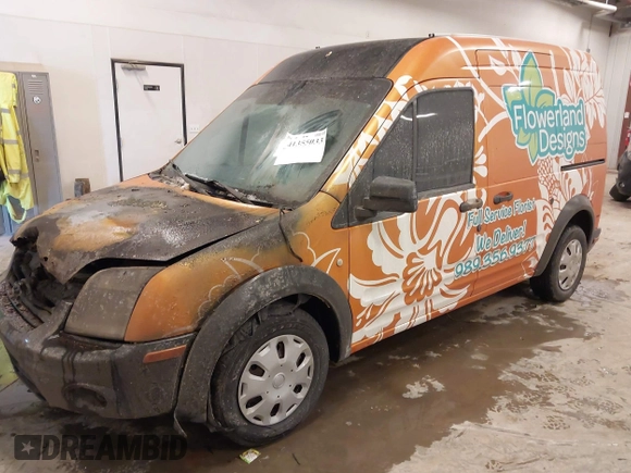 2011 Ford Transit Connect XLT with VIN NM0LS7DN8BT047443, listed as a IAAI auction lot 41355033 with Not provided miles and . Bid and sale history available at DreamBid. Image 2.