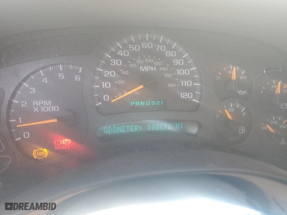 2003 Chevrolet Silverado 1500 LT with VIN 1GCEK19T43E223264, listed as a Copart auction lot 51336905 with 188,672 mi miles and Salvage Title. Bid and sale history available at carsss.com. Image 9.
