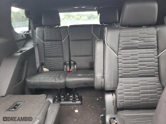 2024 Cadillac Escalade Sport Platinum with VIN 1GYS4GKT1RR126402, listed as a Copart auction lot 64474494 with 15,333 mi miles and Salvage Title. Bid and sale history available at carsss.com. Image 10.