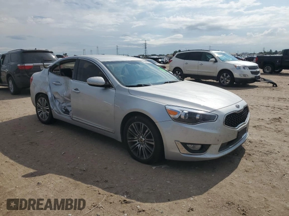 2016 Kia Cadenza with VIN KNALN4D72G5216522, listed as a Copart auction lot 78855824 with 150,028 mi miles and Salvage Title. Bid and sale history available at DreamBid. Image 4.