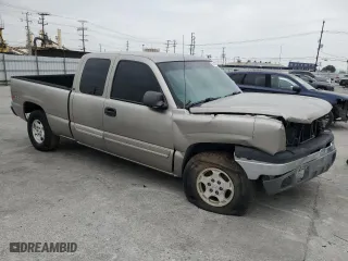 2003 Chevrolet Silverado 1500 LS with VIN 1GCEK19T83Z221767, listed as a Copart auction lot 50983595 with 0 mi miles and Salvage Title. Bid and sale history available at carsss.com. Image 4.