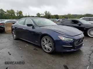 2020 Maserati Ghibli S Q4 GranLusso with VIN ZAM57YTL5L1342396, listed as a Copart auction lot 68235913 with 46,091 mi miles. Bid and sale history available at carsss.com. Image 4.
