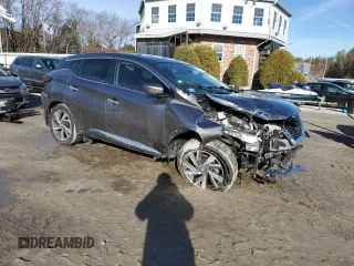 2021 Nissan Murano SL with VIN 5N1AZ2CS7MC110157, listed as a Copart auction lot 86660264 with Not Provided miles and Salvage Title. Bid and sale history available at DreamBid. Image 4.