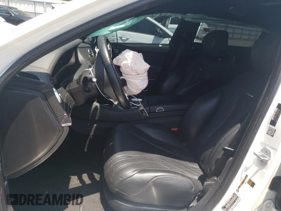 2018 Mercedes-Benz S 63 AMG with VIN WDDUG8JB6JA343764, listed as a Copart auction lot 53315764 with Not Provided miles and Salvage Title. Bid and sale history available at DreamBid. Image 7.