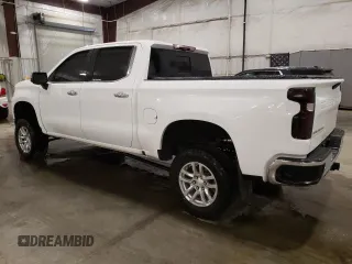 2021 Chevrolet Silverado 1500 LTZ with VIN 1GCUYGED8MZ339153, listed as a Copart auction lot 47932015 with 127,270 mi miles and Salvage Title. Bid and sale history available at DreamBid. Image 2.