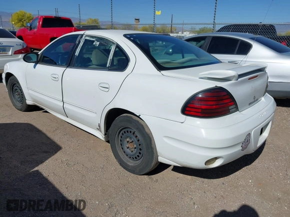 2005 Pontiac Grand Am SE with VIN 1G2NE52E05M215976, listed as a IAAI auction lot 42025657 with 220,418 mi miles. Bid and sale history available at carsss.com. Image 3.
