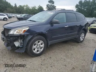 2017 Chevrolet Traverse LS with VIN 1GNKRFED0HJ274650, listed as a Copart auction lot 62949885 with 138,043 mi miles and Salvage title. Bid and sale history available at DreamBid. Image 1.