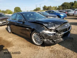 2013 BMW 5 Series 535i with VIN WBAFR7C57DC824157, listed as a Copart auction lot 71745004 with 149,019 mi miles and Salvage Title. Bid and sale history available at DreamBid. Image 4.