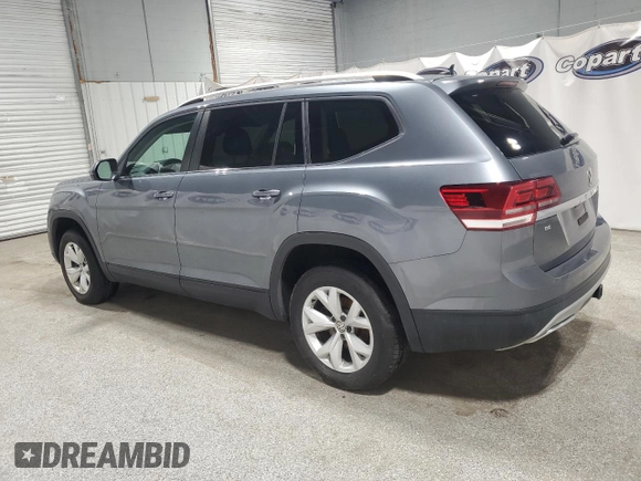 2018 Volkswagen Atlas SE z VIN 1V2LR2CA9JC582181, wystawiony jako Copart lot #52798915 z przebiegiem 89 066 mil mil oraz Czysty tytuł • Clean title. Historia ofert i sprzedaży dostępna na DreamBid. Obrazek 2.