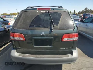 2003 Toyota Sienna LE with VIN 4T3ZF13C23U515454, listed as a Copart auction lot 72506484 with 130,208 mi miles and Salvage Title. Bid and sale history available at carsss.com. Image 6.