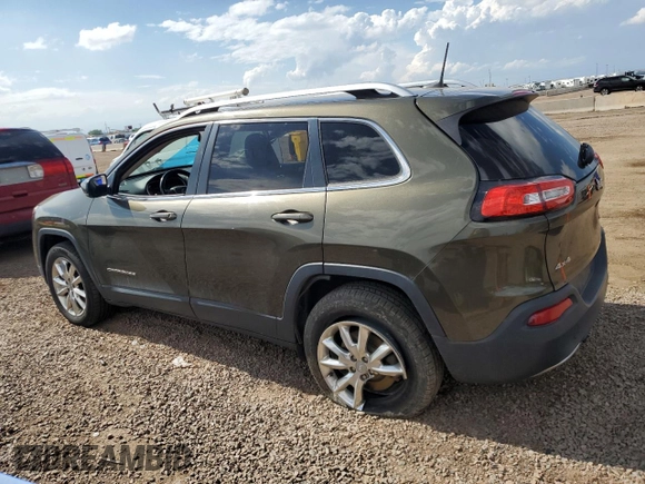 2016 Jeep Cherokee Limited with VIN 1C4PJMDBXGW151627, listed as a Copart auction lot 62714695 with 175,253 mi miles and Clean title. Bid and sale history available at DreamBid. Image 2.