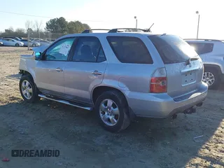 2004 Acura MDX with VIN 2HNYD18204H545520, listed as a IAAI auction lot 41327893 with 1 mi miles. Bid and sale history available at carsss.com. Image 3.