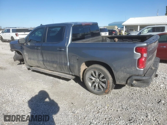 2021 Chevrolet Silverado 1500 RST with VIN 3GCUYEET5MG157891, listed as a Copart auction lot 41878455 with 94,517 mi miles and Salvage Title. Bid and sale history available at carsss.com. Image 2.