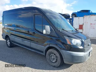 2017 Ford Transit with VIN 1FTYR2CM0HKB48703, listed as a IAAI auction lot 41720564 with 80,607 mi miles. Bid and sale history available at carsss.com. Image 1.