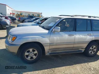 2000 Toyota Land Cruiser with VIN JT3HT05J7Y0080845, listed as a IAAI auction lot 41775966 with 187,436 mi miles. Bid and sale history available at carsss.com. Image 14.