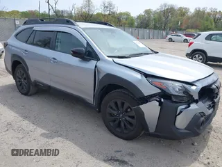 2023 Subaru Outback Onyx z VIN 4S4BTAJC0P3199604, wystawiony jako IAAI lot #42128625 z przebiegiem 46 653 mil mil oraz . Historia ofert i sprzedaży dostępna na DreamBid. Obrazek 1.