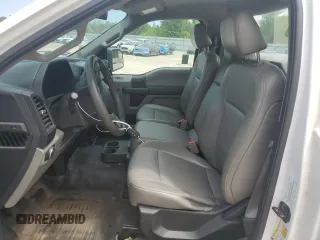2017 Ford F-150 XL with VIN 1FTMF1CF2HKE54711, listed as a Copart auction lot 55502395 with 86,587 mi miles and Salvage title. Bid and sale history available at DreamBid. Image 7.
