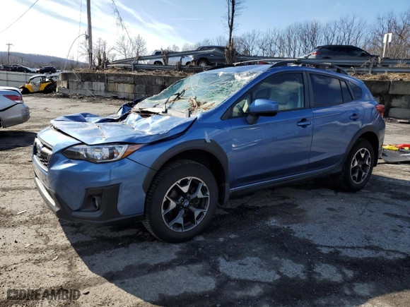 2019 Subaru Crosstrek Premium with VIN JF2GTACCXKG348594, listed as a Copart auction lot 50457225 with 29,588 mi miles and Salvage Title. Bid and sale history available at carsss.com. Image 1.