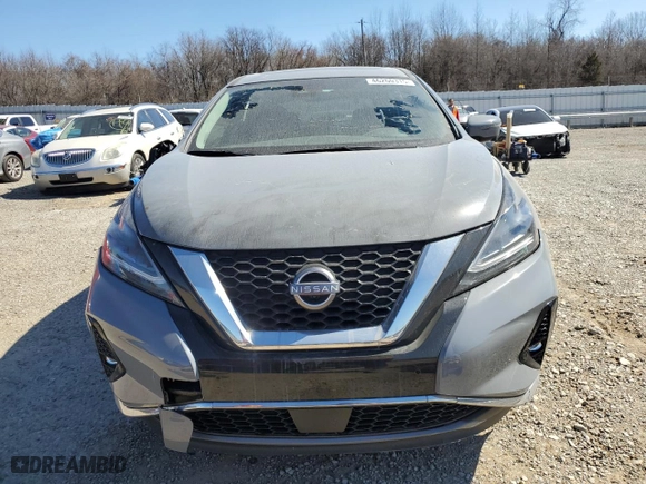 2024 Nissan Murano SL with VIN 5N1AZ2CJ3RC126385, listed as a Copart auction lot 46260315 with 7,099 mi miles and Salvage Title. Bid and sale history available at carsss.com. Image 5.