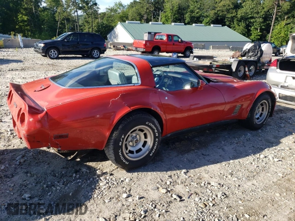 1981 Chevrolet Corvette with VIN 1G1AY8767BS429769, listed as a Copart auction lot 66192403 with 72,109 mi miles and Clean Title. Bid and sale history available at carsss.com. Image 3.