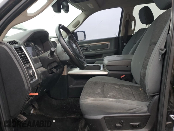2017 Ram 1500 Big Horn with VIN 3C6RR7LT6HG710031, listed as a Copart auction lot 53549635 with 90,370 mi miles and Salvage title. Bid and sale history available at DreamBid. Image 7.
