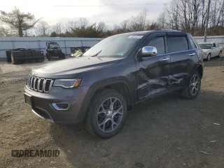 2019 Jeep Grand Cherokee Limited with VIN 1C4RJFBG4KC540597, listed as a Copart auction lot 48813275 with 64,677 mi miles and Salvage Title. Bid and sale history available at carsss.com. Image 1.