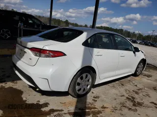 2021 Toyota Corolla LE with VIN 5YFEPMAE1MP181172, listed as a Copart auction lot 48873335 with 98,284 mi miles and Clean Title. Bid and sale history available at carsss.com. Image 3.