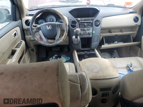 2013 Honda Pilot EX-L with VIN 5FNYF3H56DB005360, listed as a Copart auction lot 55583715 with Not Provided miles and Clean Title. Bid and sale history available at DreamBid. Image 8.
