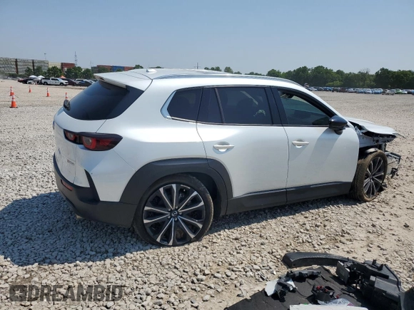 2023 Mazda CX-50 S Premium Plus with VIN 7MMVABEM2PN111463, listed as a Copart auction lot 60270505 with 21,191 mi miles and Salvage title. Bid and sale history available at DreamBid. Image 3.