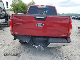 2016 Ford F-150 XLT with VIN 1FTEW1EF9GFC99602, listed as a Copart auction lot 62052234 with 147,064 mi miles and Salvage title. Bid and sale history available at DreamBid. Image 6.