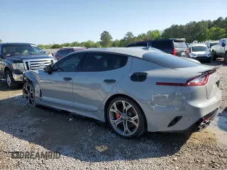 2018 Kia Stinger GT2 with VIN KNAE55LC7J6030490, listed as a Copart auction lot 51708105 with 98,548 mi miles and Salvage Title. Bid and sale history available at carsss.com. Image 2.