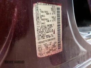 2005 Nissan Titan XE with VIN 1N6AA07A15N556079, listed as a Copart auction lot 48419495 with Not Provided miles and Salvage Title. Bid and sale history available at DreamBid. Image 14.