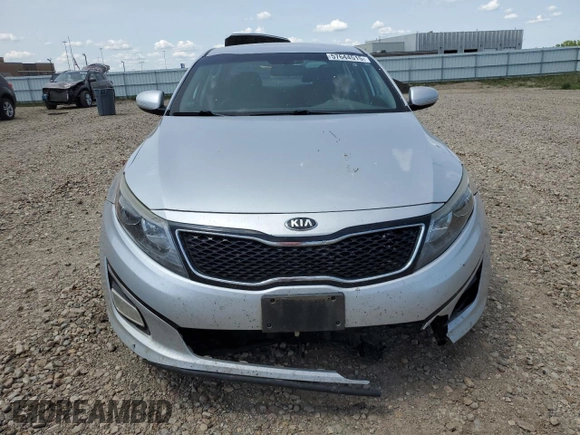 2015 Kia Optima LX with VIN 5XXGM4A72FG451685, listed as a Copart auction lot 57644515 with 182,561 mi miles and Salvage title. Bid and sale history available at DreamBid. Image 5.