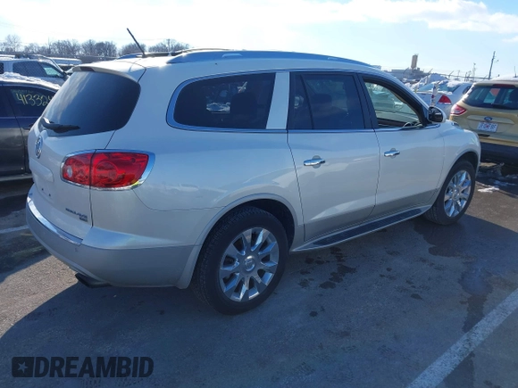 2011 Buick Enclave CXL-2 with VIN 5GAKRCED2BJ146149, listed as a IAAI auction lot 41304745 with 54,678 mi miles and . Bid and sale history available at carsss.com. Image 4.