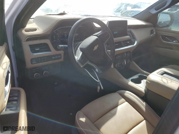 2024 Chevrolet Suburban Premier with VIN 1GNSKFKD4RR101662, listed as a Copart auction lot 74308334 with 2,820 mi miles and Non Repairable. Bid and sale history available at carsss.com. Image 8.